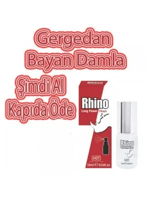 Gergedan bayan damla