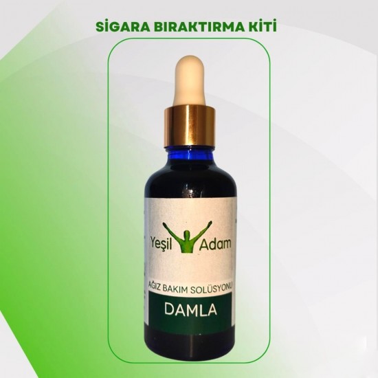 Yeşil Adam Damla Sigara Bıraktırma Kiti