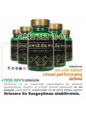 Drizzers 30 Kapsül Bitkisel Sertleştirici Hap